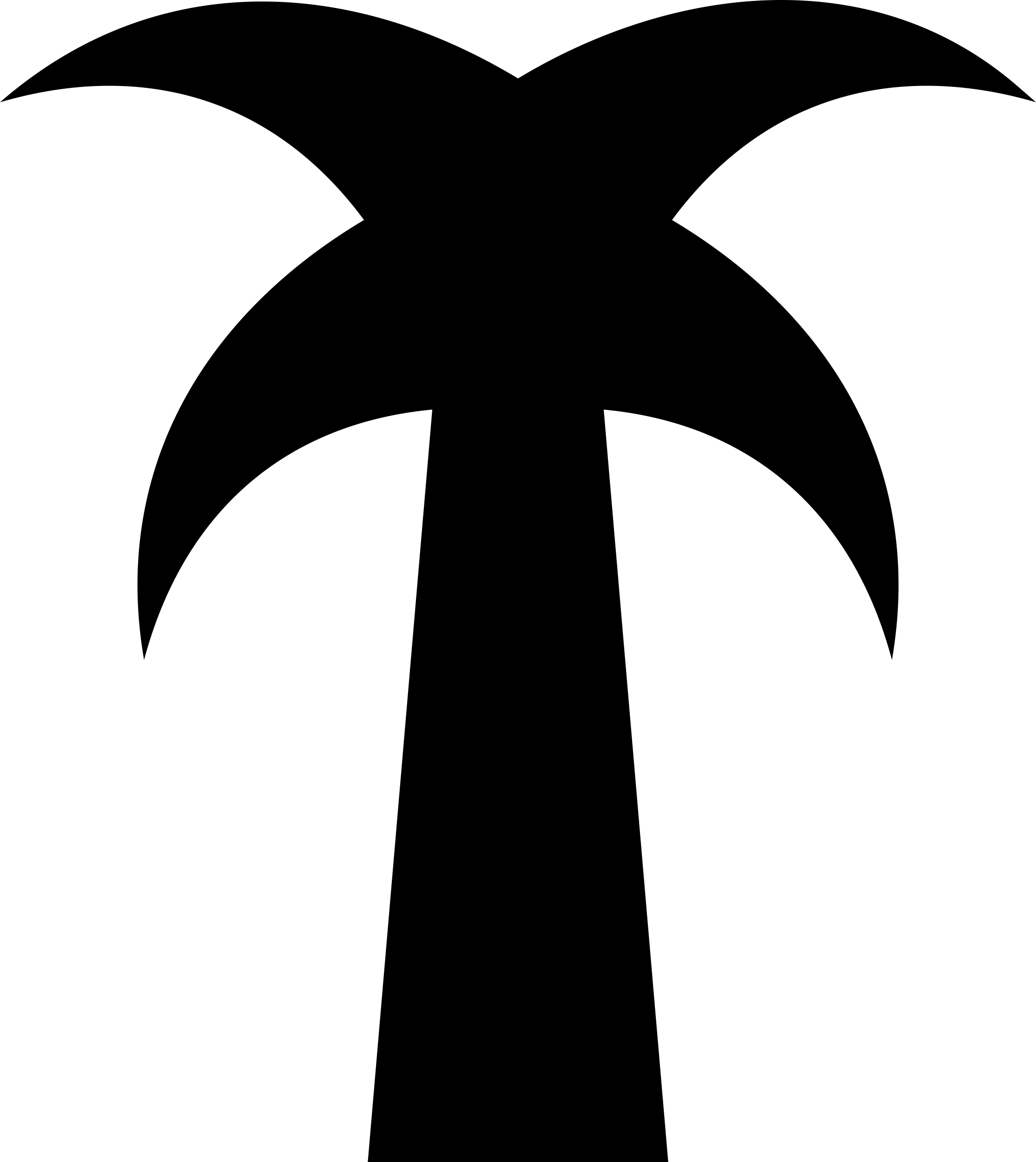 Plain Palm Tree Editable Svg Line Art Free Vectors